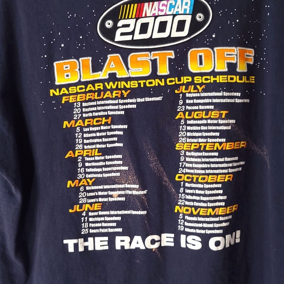 2000 Nascar We Have Ignition All Over Print T-Shirt - Picture 11 of 14